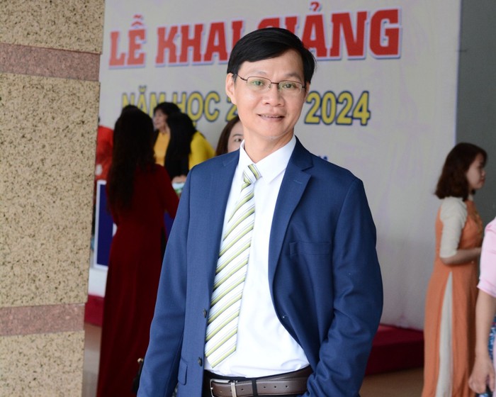 Tiến sĩ Vũ Đức Quảng - Chủ tịch Hội đồng trường Trường Đại học Quảng Nam. Ảnh: NVCC.