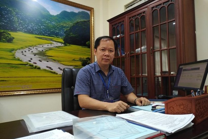 Ông Đinh Văn Khâm, Phó Giám đốc Sở Giáo dục và Đào tạo Ninh Bình. Báo Giáo dục và Thời đại