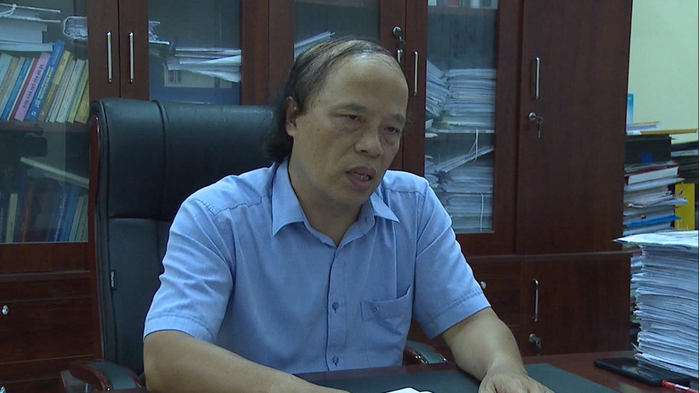 Ông Vũ Văn Dương, Giám đốc Sở Giáo dục và Đào tạo tỉnh Cao Bằng. Ảnh: Đài Phát thanh &amp; Truyền hình tỉnh Cao Bằng.