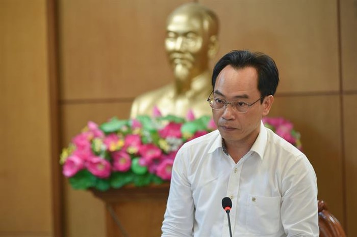 Thứ trưởng Hoàng Minh Sơn phát biểu hội nghị. Nguồn: Bộ Giáo dục và Đào tạo