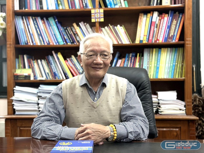 Tiến sĩ Nguyễn Tùng Lâm - Phó Chủ tịch Hội Khoa học Tâm lý Giáo dục Việt Nam. Ảnh: Thùy Linh